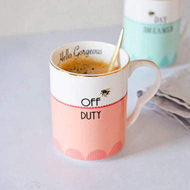 Yvonne Ellen Day Dreamer/Off Duty Set of 2 Mugs